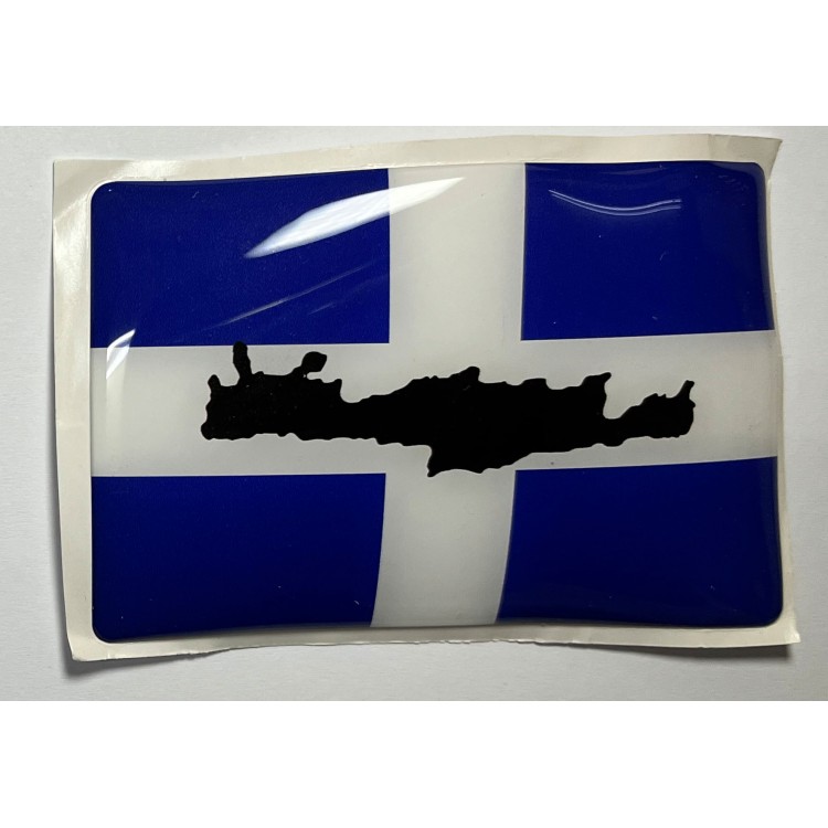 ΣΗΜΑ ΑΥΤΟΚΟΛΛΗΤΟ ΣΗΜΑΙΑ ΚΡΗΤΗ