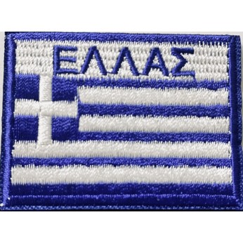HELLAS EMBROIDERED PATCH