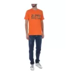 T-SHIRT ALPHA CAMO PRINT FLAME ORANGE/WOODLAND CAMO
