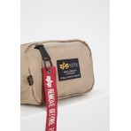 ALPHA INDUSTRIES CREW WAIST BAG SAND