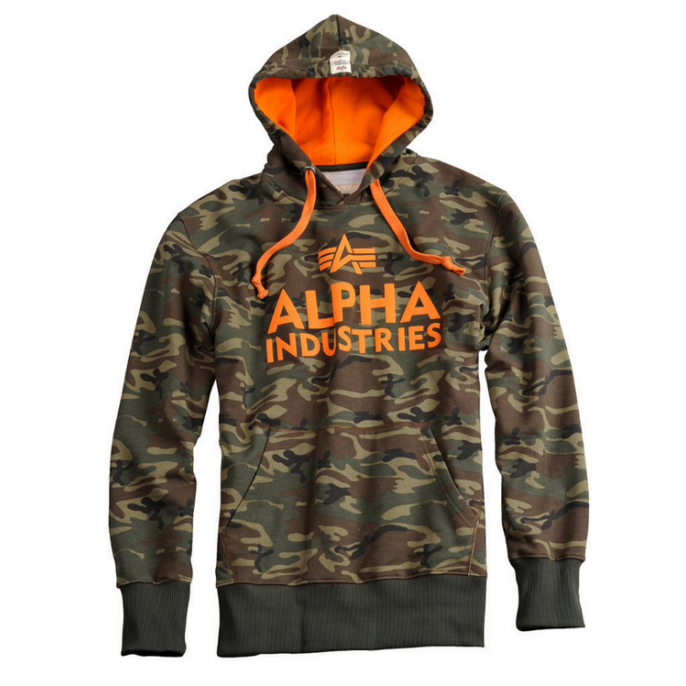 ΦΟΥΤΕΡ ALPHA INDUSTRIES FOAM PRINT /ΚΟΥΚΟΥΛΑ WOODLAND CAMO