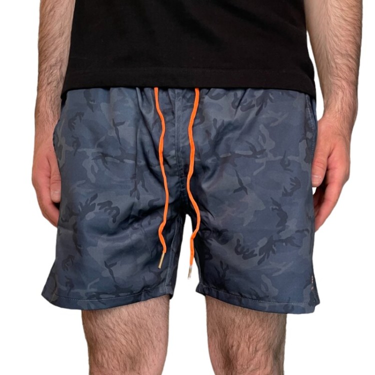 ALPHA INDUSTRIES BASIC SWIM SHORT NAVY CAMO