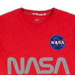 T-SHIRT ALPHA NASA REFLECTIVE SPEED RED