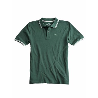 POLO ALPHA TWIN STRIPE II DARK PETROL