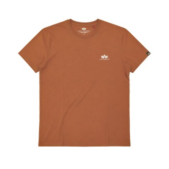 T-SHIRT ALPHA BASIC SMALL LOGO COPPER T-SHIRT ALPHA BASIC SMALL LOGO COPPER