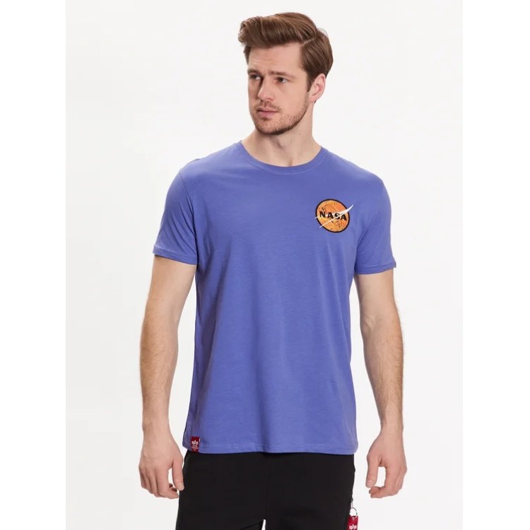 T-SHIRT ALPHA NASA DAVINCI ELECTRIC VIOLET
