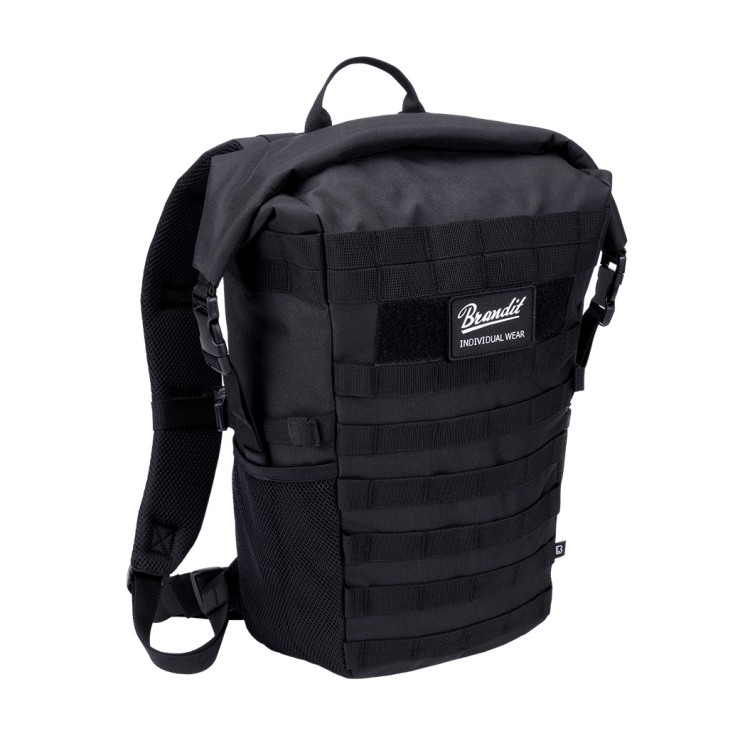 BRANDIT COOPER ROLLTOP BACKPACK 20L BLACK