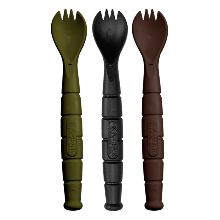 TACTICAL SPORK KA-BAR SET MILITARY