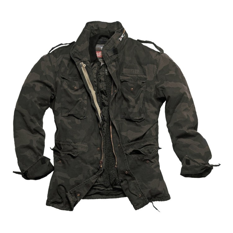 ΤΖΑΚΕΤ SURPLAS M-65 REGIMENT DARK CAMO ΤΖΑΚΕΤ SURPLAS M-65 REGIMENT DARK CAMO