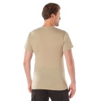 100% COTTON T-SHIRT BEIGE 100% COTTON T-SHIRT BEIGE
