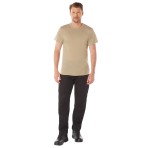 100% COTTON T-SHIRT BEIGE 100% COTTON T-SHIRT BEIGE