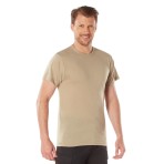 100% COTTON T-SHIRT BEIGE 100% COTTON T-SHIRT BEIGE