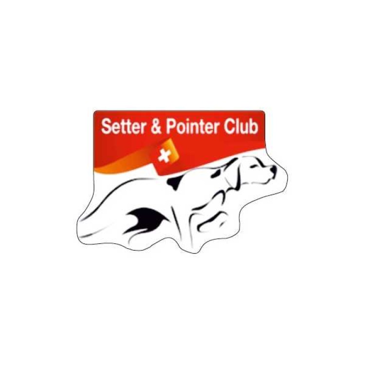 ΣΗΜΑ ΑΥΤΟΚΟΛΛΗΤΟ SETTER & POINTER CLUB