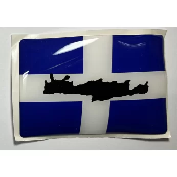 ΣΗΜΑ ΑΥΤΟΚΟΛΛΗΤΟ ΣΗΜΑΙΑ ΚΡΗΤΗ