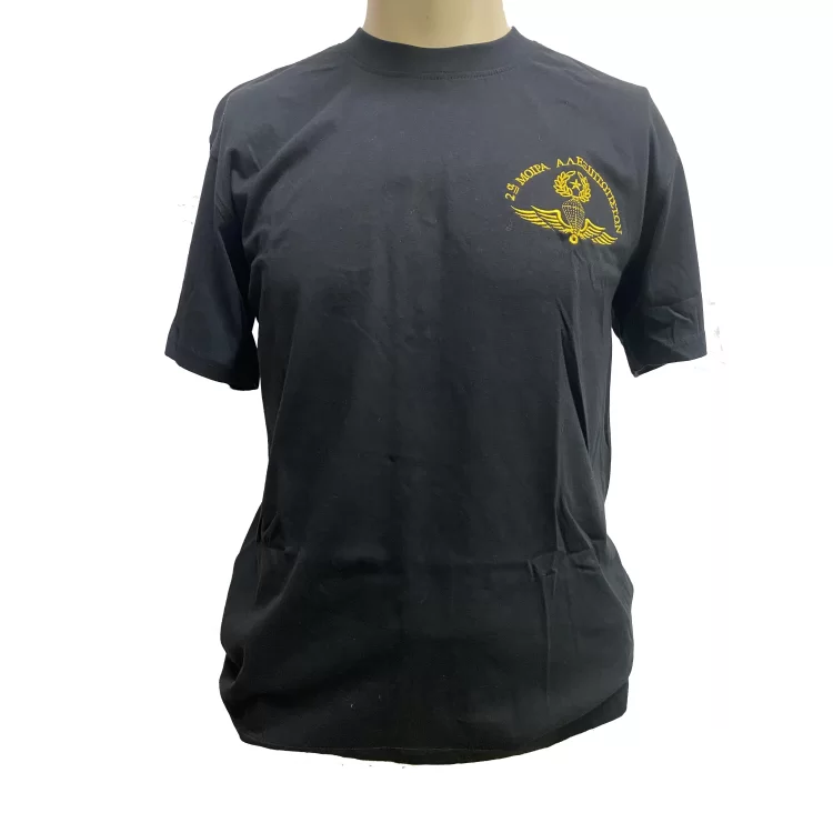 T-SHIRT 2η ΜΟΙΡΑ ΑΛΕΞΙΠΤΩΤΙΣΤΩΝ ΜΑΥΡΟ