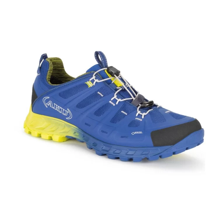 ΥΠΟΔΗΜΑΤΑ AKU SELVATICA GORE-TEX BLUE/FLUO YELLOW