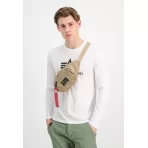 ΤΣΑΝΤΑΚΙ ΜΕΣΗΣ ALPHA INDUSTRIES CREW SAND ΤΣΑΝΤΑΚΙ ΜΕΣΗΣ ALPHA INDUSTRIES CREW SAND