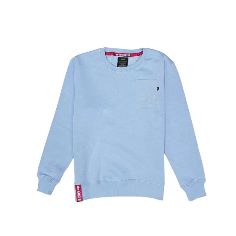 ΦΟΥΤΕΡ ALPHA INDUSTRIES NYLON POCKET LIGHT BLUE ΦΟΥΤΕΡ ALPHA INDUSTRIES NYLON POCKET LIGHT BLUE