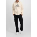 ΦΟΥΤΕΡ ALPHA INDUSTRIES BASIC ZIP JET STREAM WHITE ΦΟΥΤΕΡ ALPHA INDUSTRIES BASIC ZIP JET STREAM WHITE