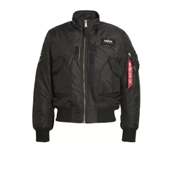 ΤΖΑΚΕΤ ALPHA INDUSTRIES ENGINE BLACK ΤΖΑΚΕΤ ALPHA INDUSTRIES ENGINE BLACK