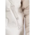 ΤΖΑΚΕΤ ALPHA INDUSTRIES HOODED LOGO PUFFER JET STR. WHITE ΤΖΑΚΕΤ ALPHA INDUSTRIES HOODED LOGO PUFFER JET STR. WHITE