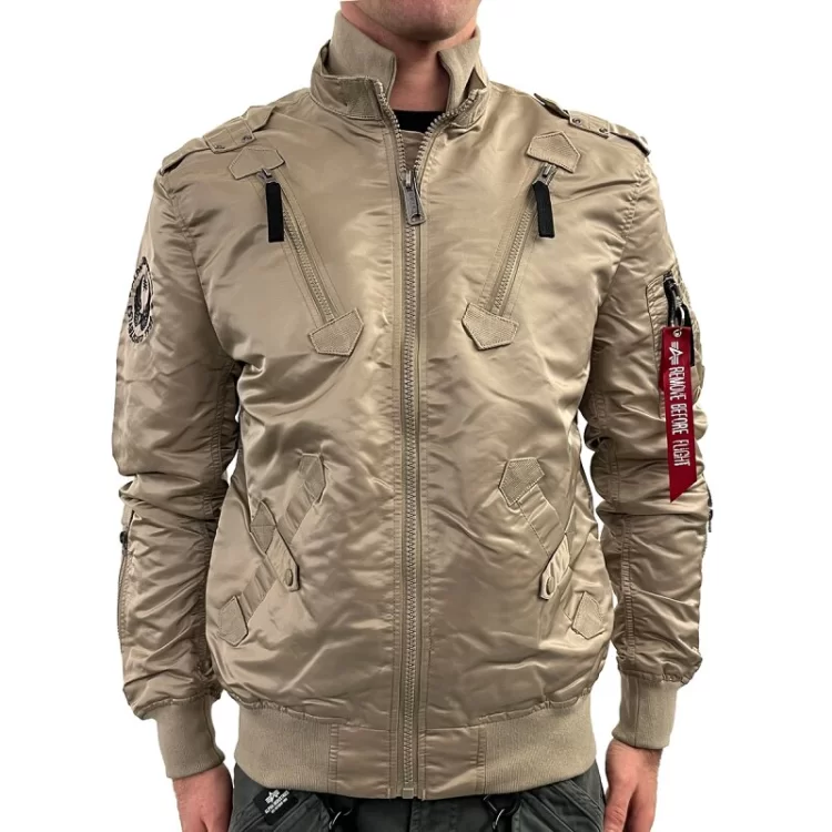 ΤΖΑΚΕΤ ALPHA INDUSTRIES FALCON II VINTAGE SAND ΤΖΑΚΕΤ ALPHA INDUSTRIES FALCON II VINTAGE SAND