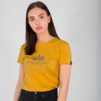 T-SHIRT ALPHA NEW BASIC ΓΥΝΑΙΚΕΙΟ WHEAT T-SHIRT ALPHA NEW BASIC ΓΥΝΑΙΚΕΙΟ WHEAT