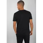 T-SHIRT ALPHA VINYL LOGO BLACK
