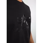 T-SHIRT ALPHA VINYL LOGO BLACK