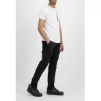 T-SHIRT ALPHA INDUSTRIES LABEL POCKET WHITE T-SHIRT ALPHA INDUSTRIES LABEL POCKET WHITE
