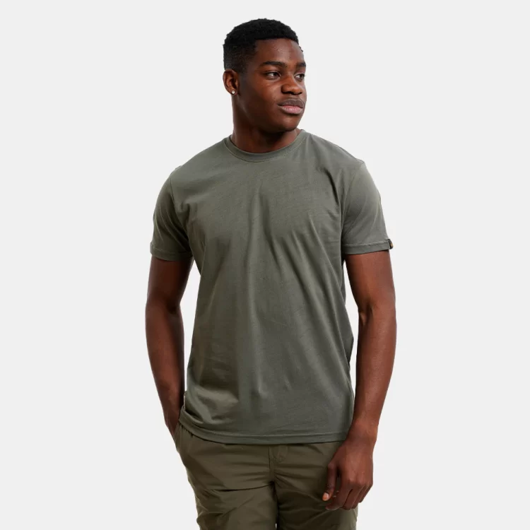 T-SHIRT ALPHA INDUSTRIES USN BLOOD CHIT DARK OLIVE T-SHIRT ALPHA INDUSTRIES USN BLOOD CHIT DARK OLIVE