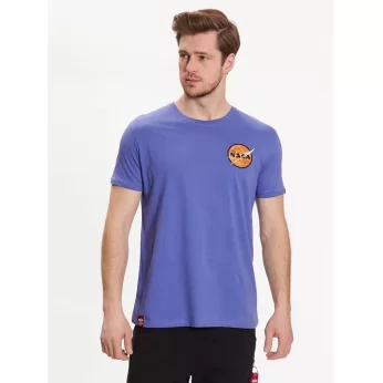 T-SHIRT ALPHA NASA DAVINCI ELECTRIC VIOLET