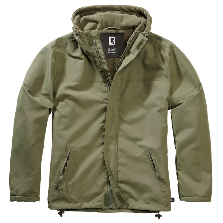 ΤΖΑΚΕΤ BRANDIT WINDBREAKER FRONTZIP OLIVE ΤΖΑΚΕΤ BRANDIT WINDBREAKER FRONTZIP OLIVE