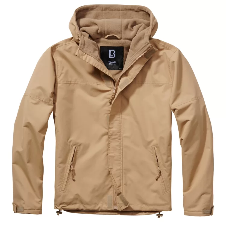 ΤΖΑΚΕΤ BRANDIT WINDBREAKER FRONTZIP CAMEL ΤΖΑΚΕΤ BRANDIT WINDBREAKER FRONTZIP CAMEL