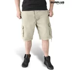 ΒΕΡΜΟΥΔΑ SURPLUS VINTAGE WASHED BEIGE ΒΕΡΜΟΥΔΑ SURPLUS VINTAGE WASHED BEIGE