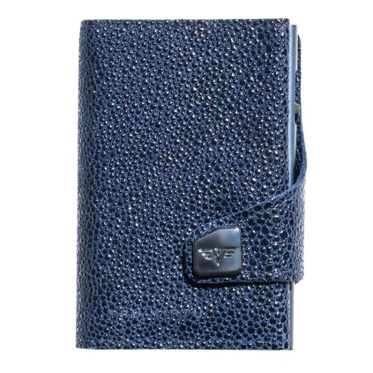 ΠΟΡΤΟΦΟΛΙ TRU VIRTU CLICK&SLIDE STING RAY BLUE