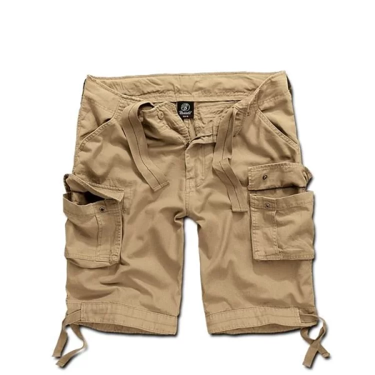 BRANDIT URBAN LEGEND BEIGE SHORTS