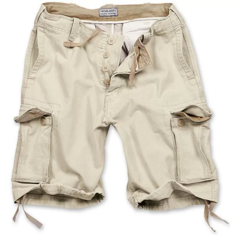 ΒΕΡΜΟΥΔΑ SURPLUS VINTAGE WASHED BEIGE ΒΕΡΜΟΥΔΑ SURPLUS VINTAGE WASHED BEIGE
