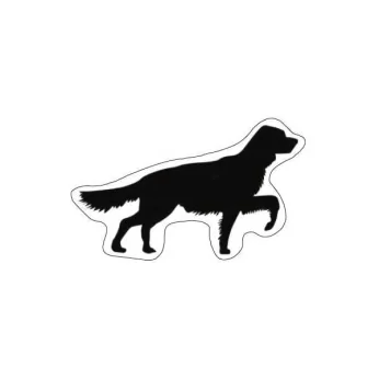 ΣΗΜΑ ΑΥΤΟΚΟΛΛΗΤΟ SETTER BLACK